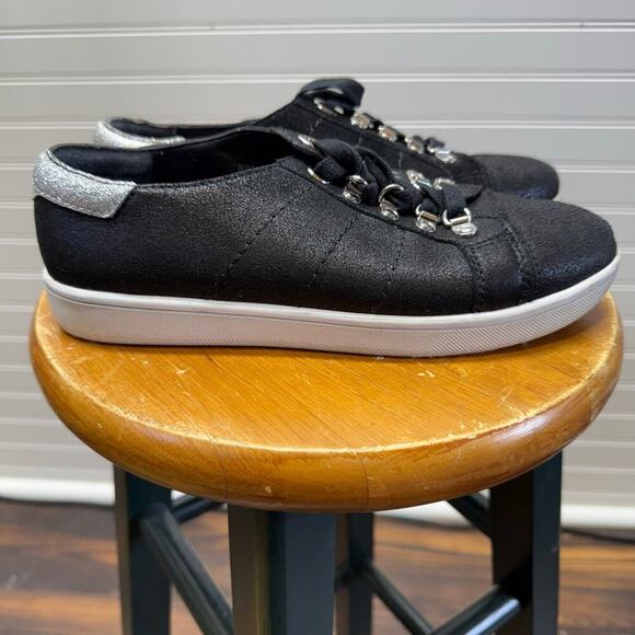 Paige Denim Ava Suede Sneakers Size 7.5 - Picture 1 of 10